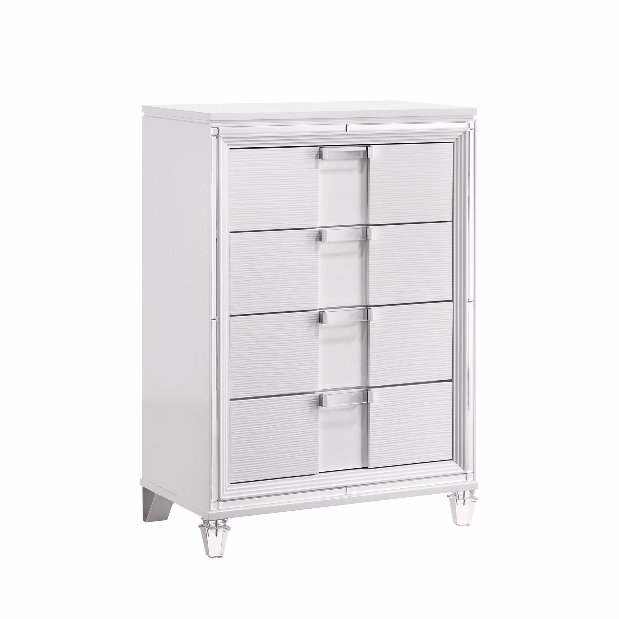 Picket House Furnishings Charlotte Youth 5-Drawer Chest in White