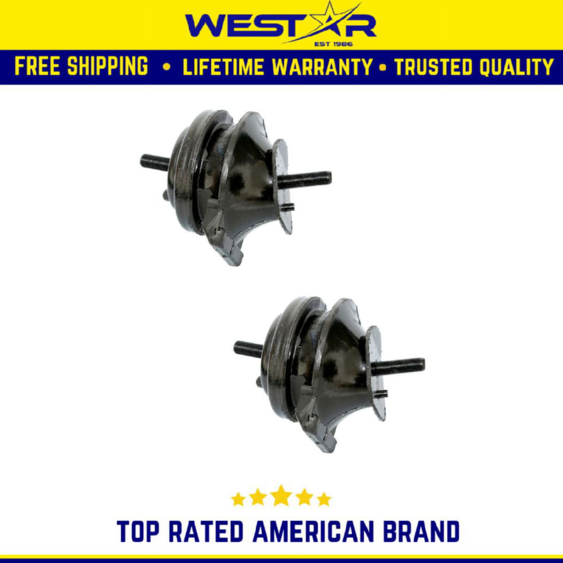 90-00 Lexus LS400 4.0L Front Right & Left Engine Motor Mount Kit 2PCS Replaces 9583 9583