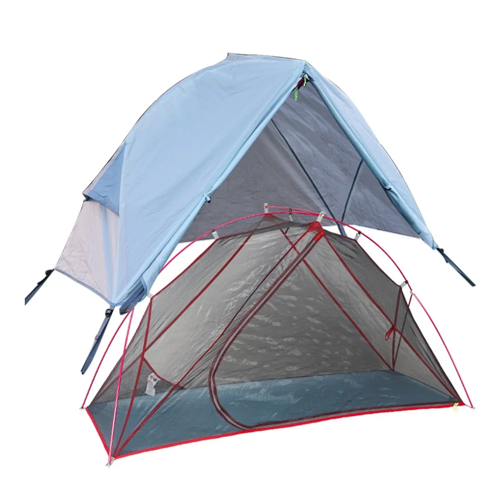 TOMSHOO Lightweight and Water-resistant Camping Tent for 1 Person, Perfect for Backpacking and Traveling