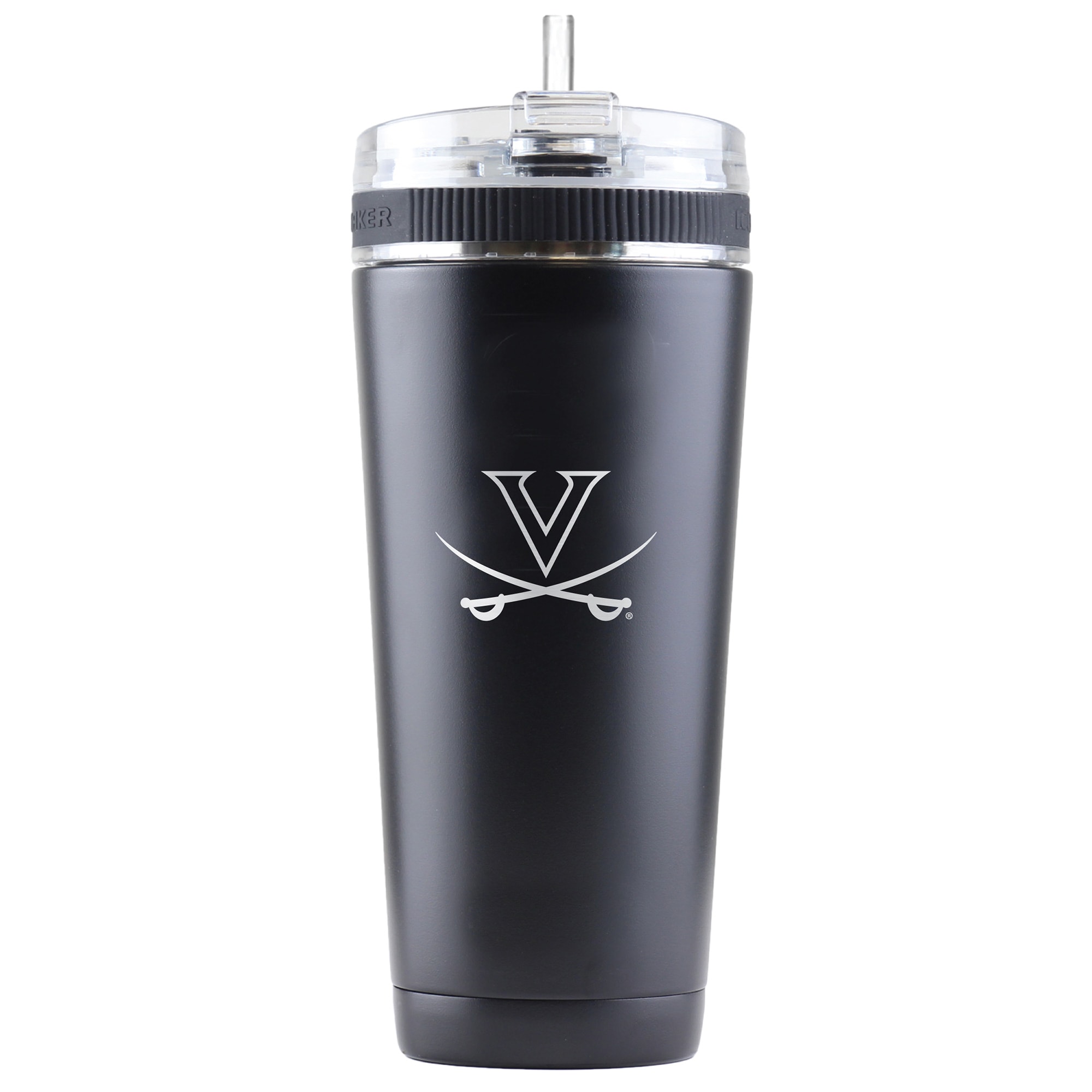 Black Virginia Cavaliers 26oz. Ice Shaker Flex Bottle
