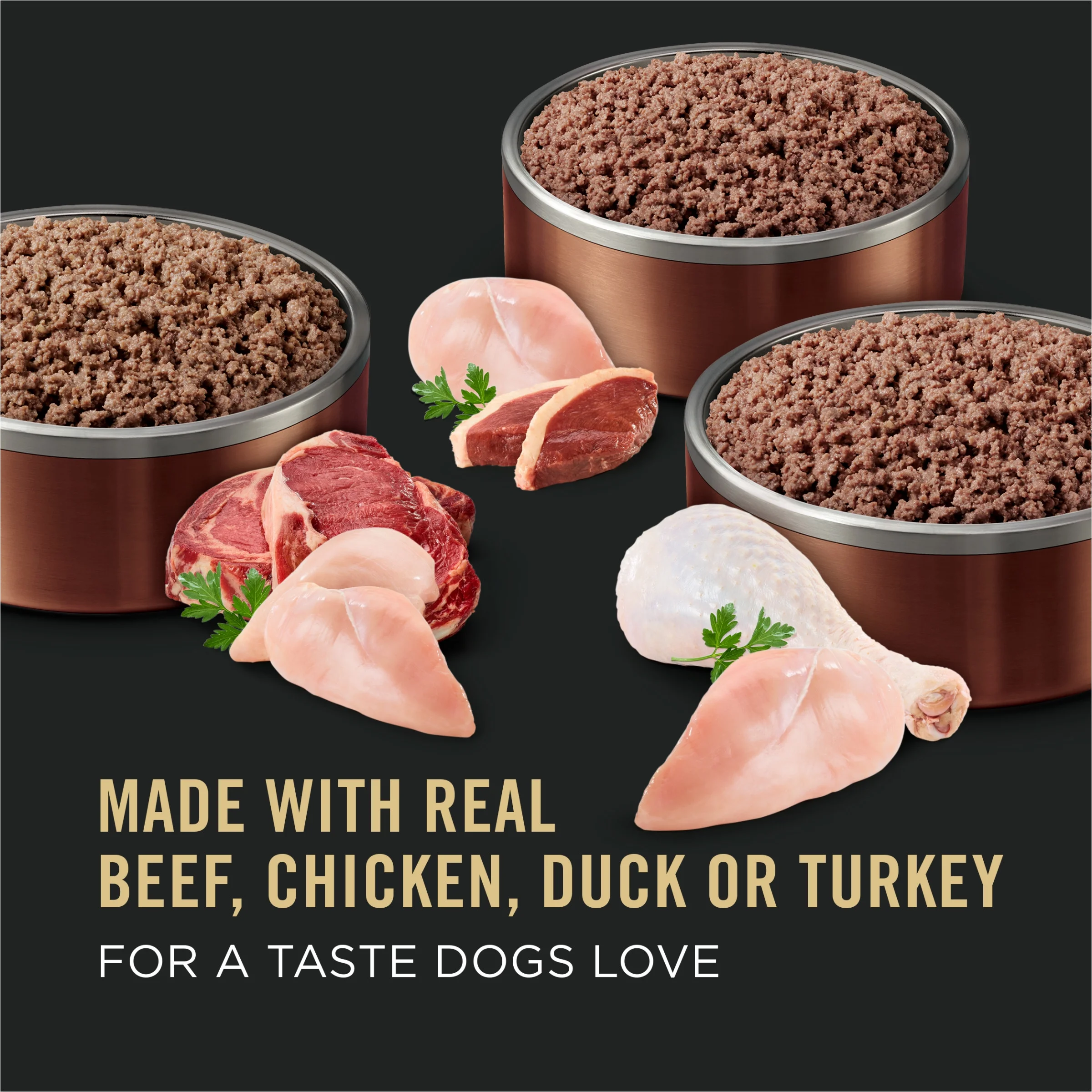 Purina Pro Plan Classic Entrees Variety Pack, Grain-Free Wet Dog Food, 13 oz Cans (12 Pack)