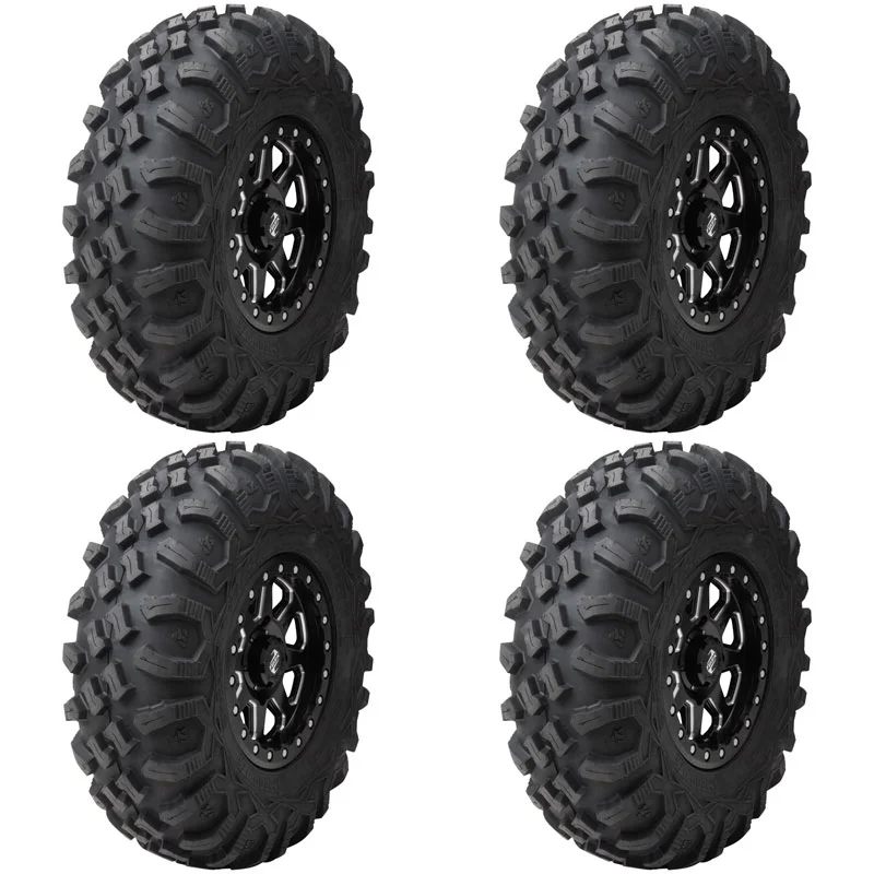 (4 Pack) Tusk Megabite Radial Tire 32x10-15 For CAN-AM Outlander Max Limited 2022