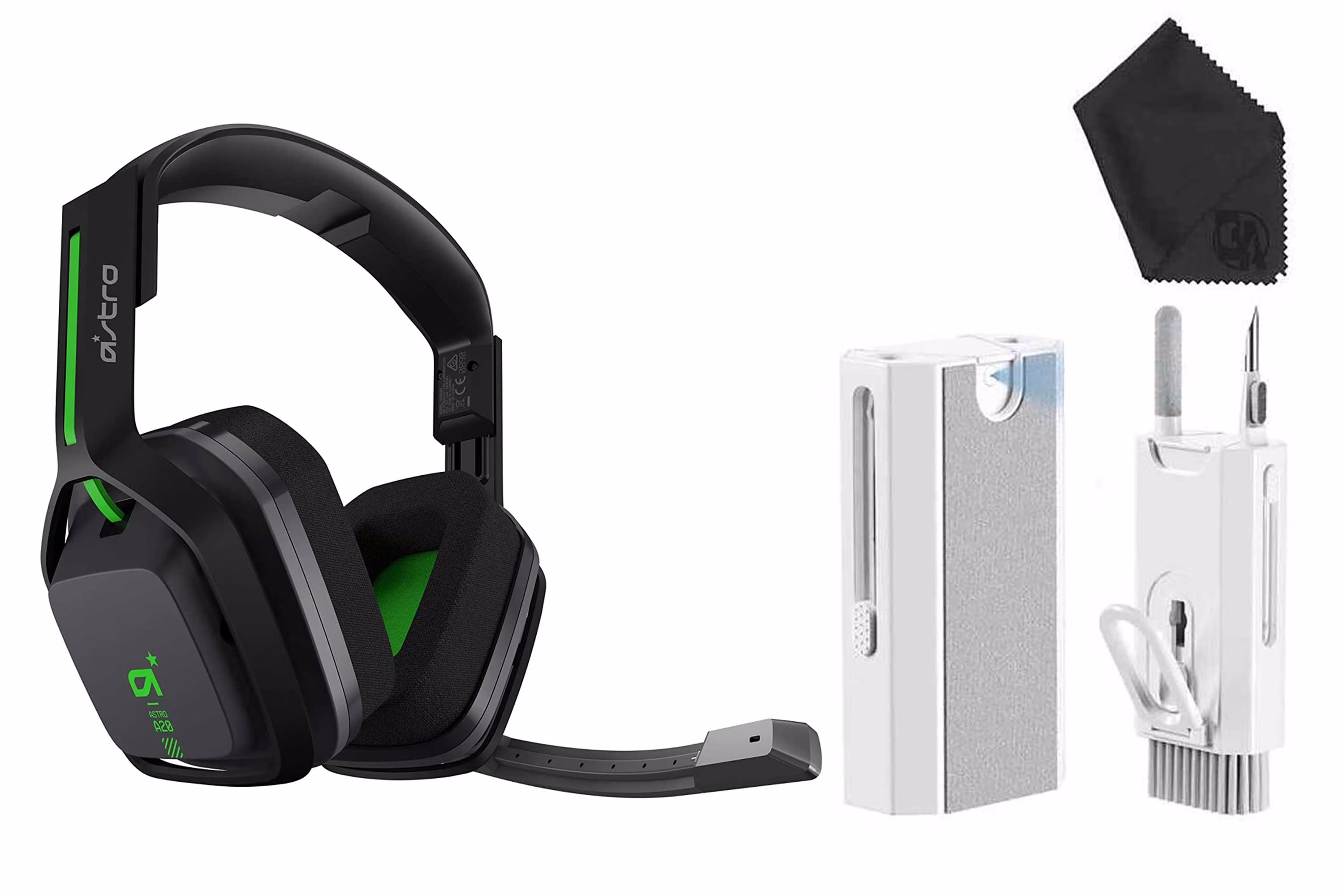 Pre-Owned ASTRO Gaming A20 Wireless Headset for Xbox One, PC & Mac Black/Green (Refurbished: Like New)