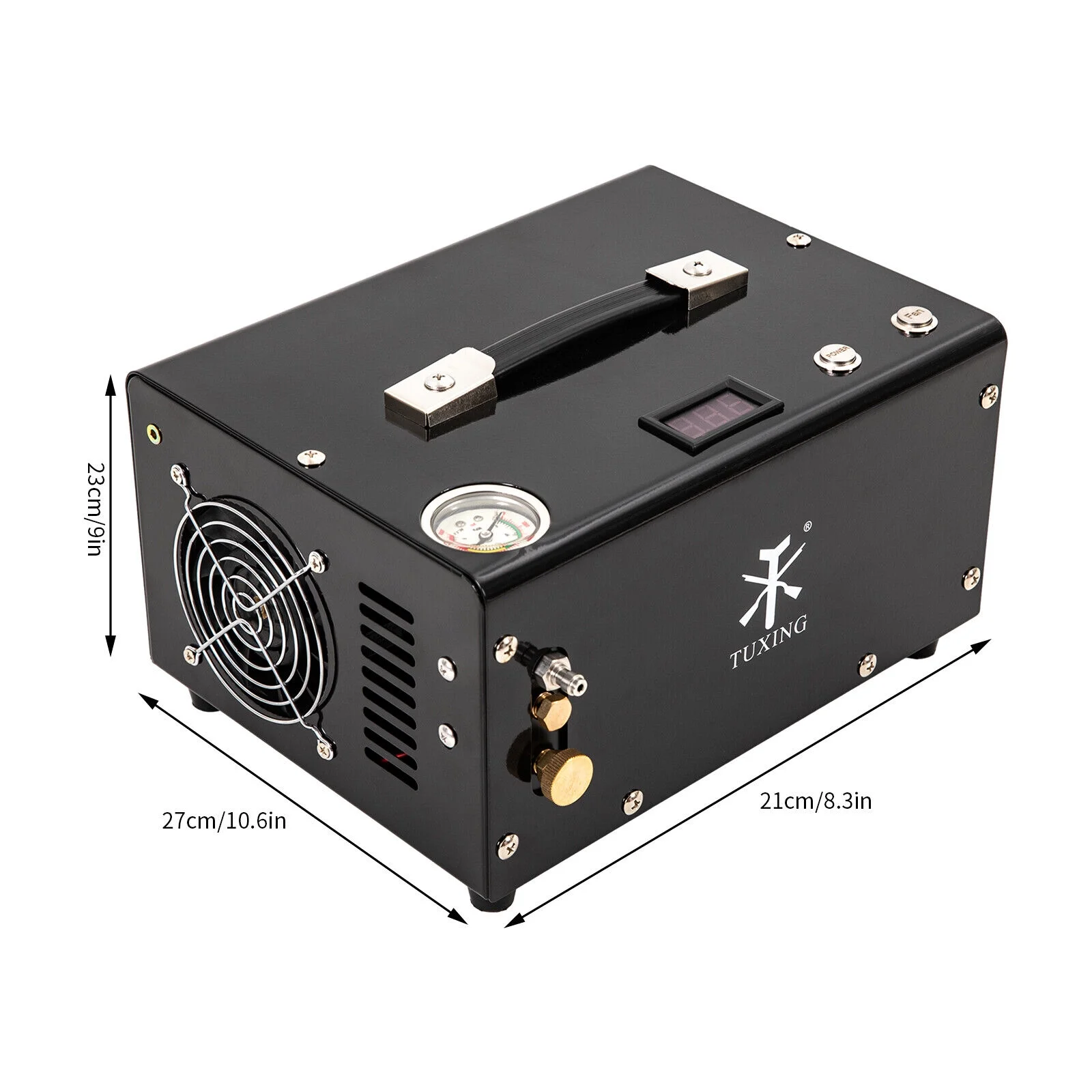 Portable PCP Air Compressor 4500Psi/30Mpa Compressor Pump Vehicle for PCP Rifle