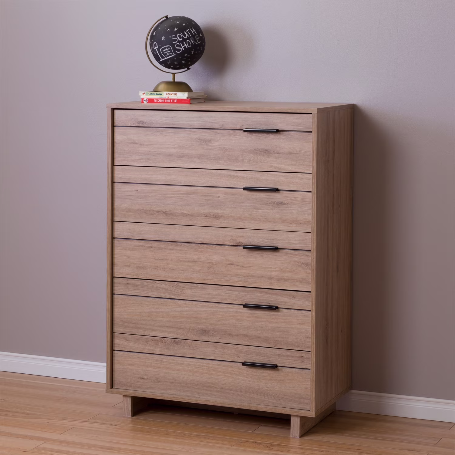 Maykoosh Contemporary Chic 5-Drawer Chest