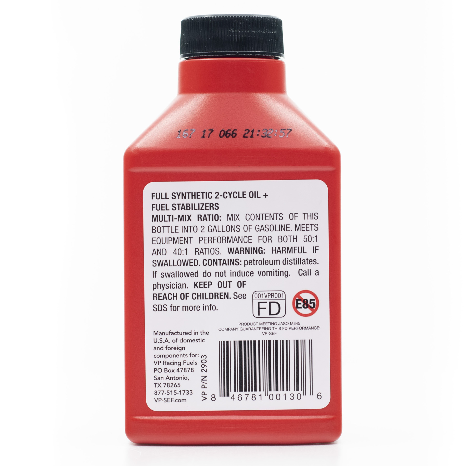 VP Racing Fuels 2-Cycle Full Synthetic Oil 5.2 oz - 2903