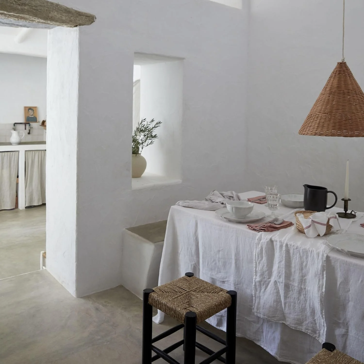 Ceramic Stoneware 11'' Dinner Plate - Impressions Collection, White | Microwave & Dishwasher Safe Dinnerware | Food Safe Glazing | Restaurant Quality Tableware