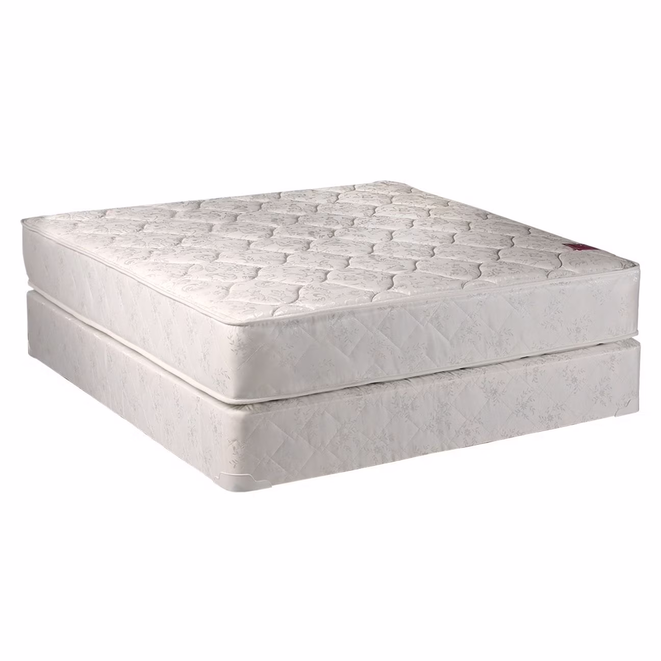 DS USA Legacy 2-Sided Queen Size Mattress and Low Profile Box Spring Set with Bed Frame Included - Flippable, Spine Support, Superior Quality, Long Lasting Comfort by Dream Solutions USA