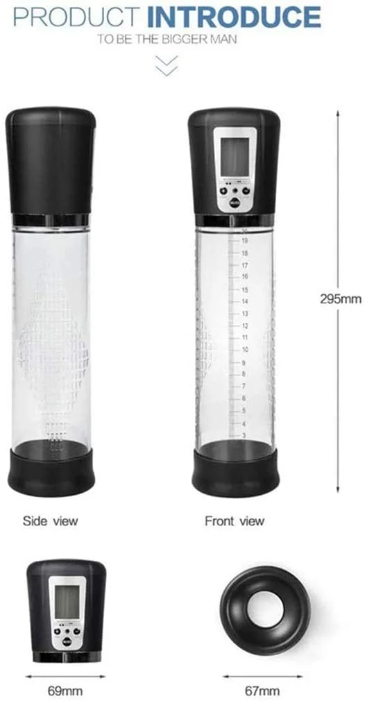 Vacuum Pump Penis Pump - Penile Pump Man Electric Vacuum Pumps Classic Male Training Device with Sleeve