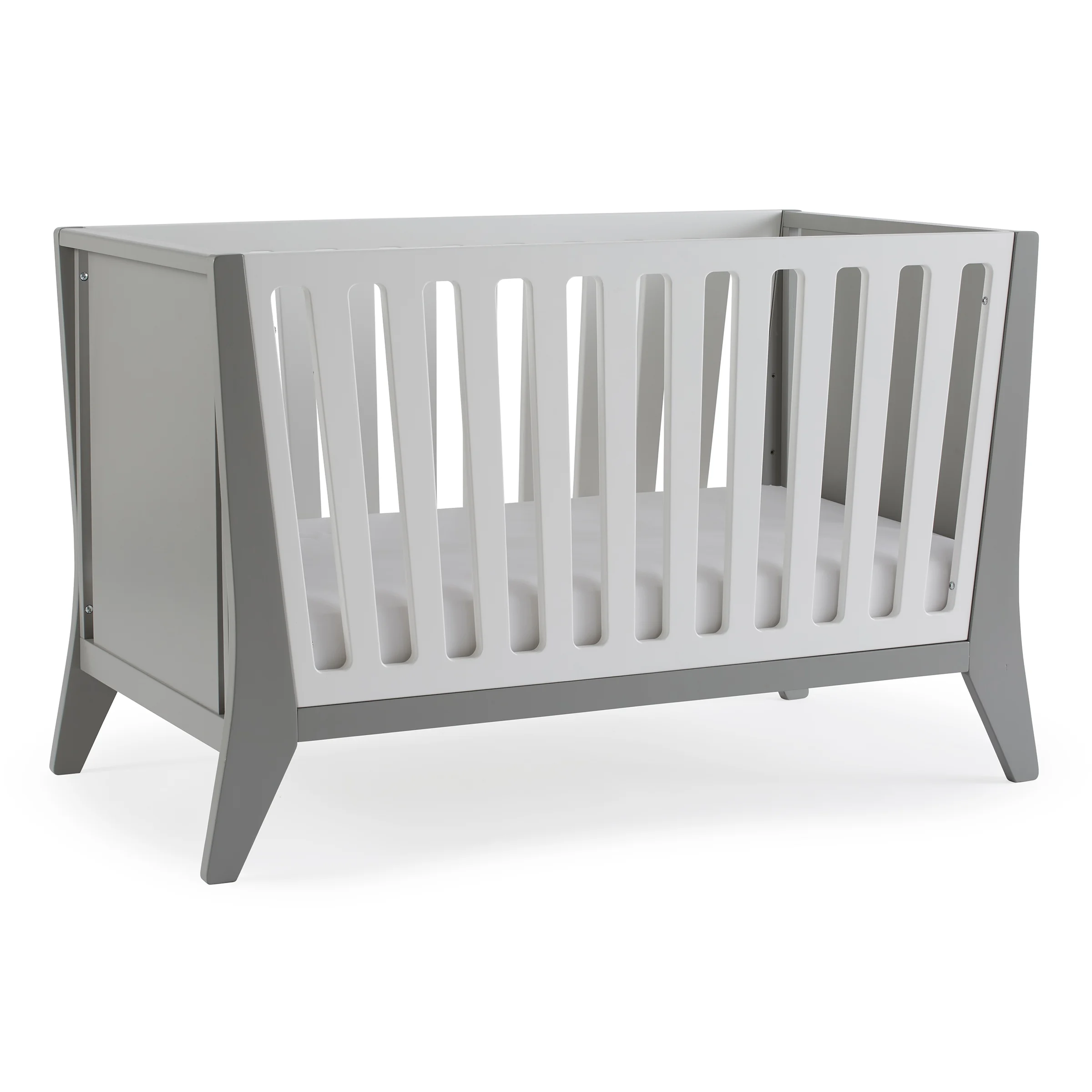 Contours Rockwell 3-in-1 Baby Nursery Crib, Toddler, Daybed, White, Unisex
