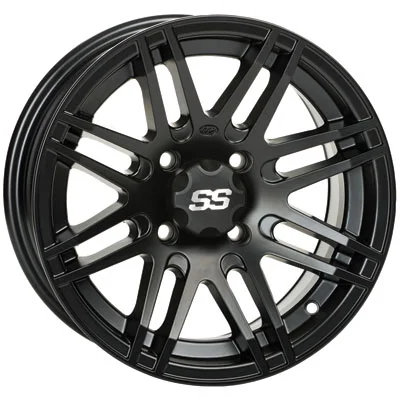 4/110 ITP SS316 Alloy Series Wheel 12x7 2.0 + 5.0 Matte Black for Cannondale FX440 Blaze 2002-2003