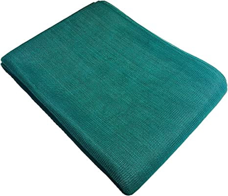 Dark Green Shade Net Shade Tarp Construction Fence Dust and Wind Tarp Canopy Shade Panel Koi Pond Screen (Multi-Purpose Tarps) (14'x16')