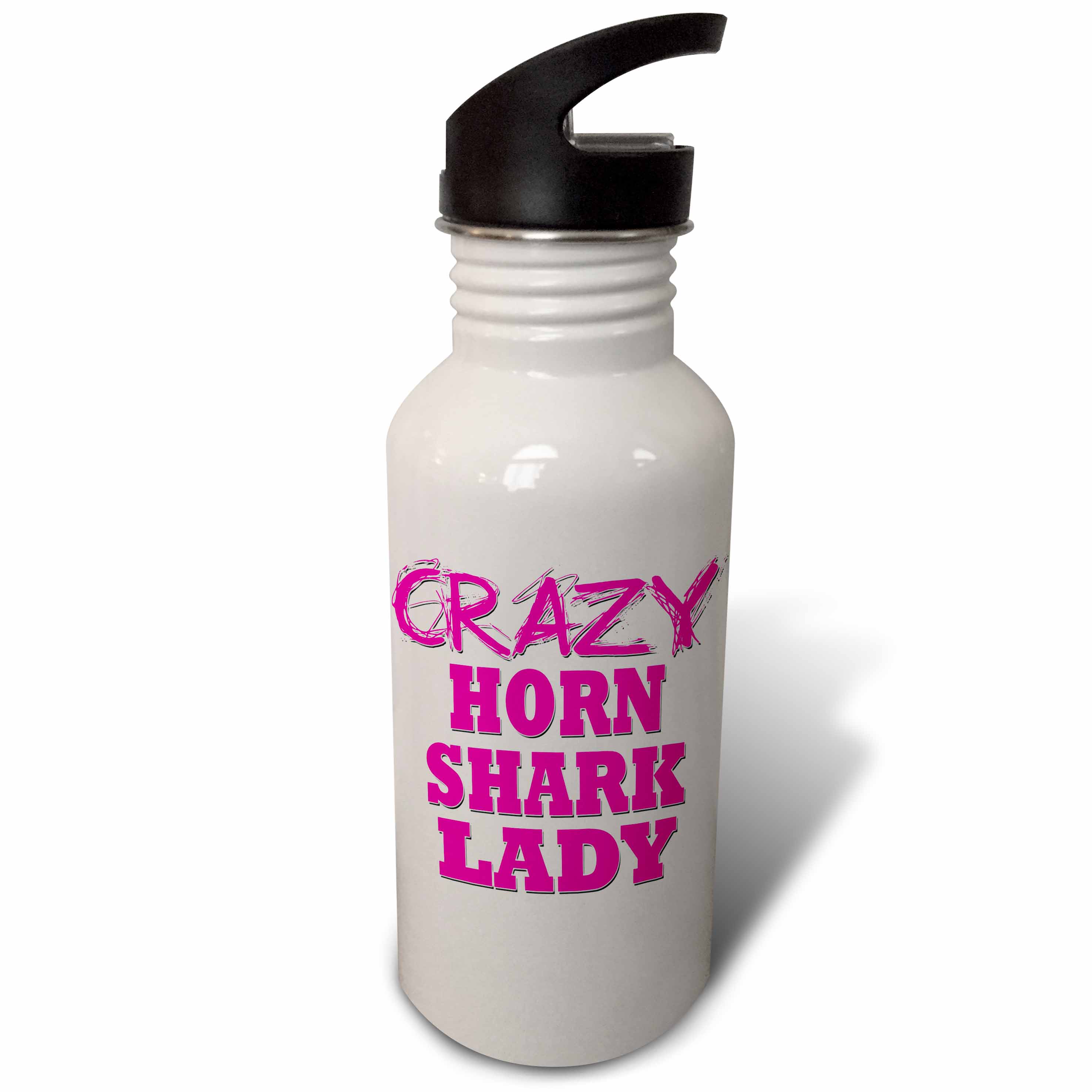 Crazy Horn Shark Lady 21 oz Sports Water Bottle wb-175111-1