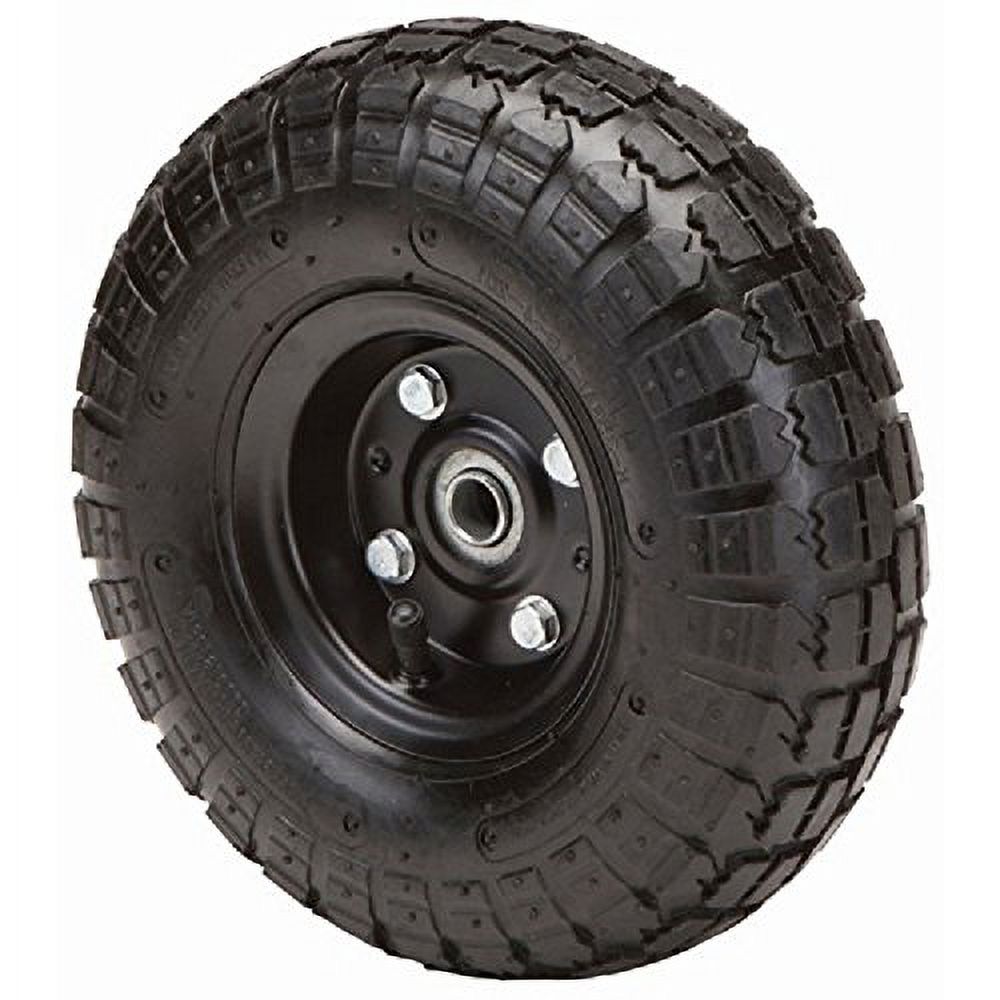 300  10 In. Pneumatic Tire Wheel With Black Hub Wagons, Hand Trucks And Yard Trailers, Garden, Shop All-Terrain Thread