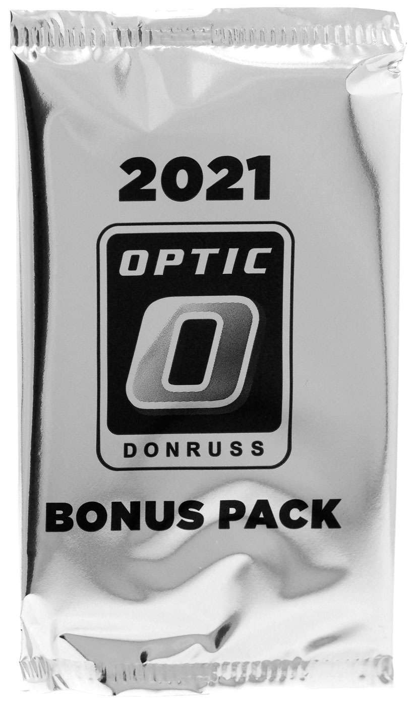 MLB Panini 2021 Donruss Optic Baseball Trading Card BONUS Pack