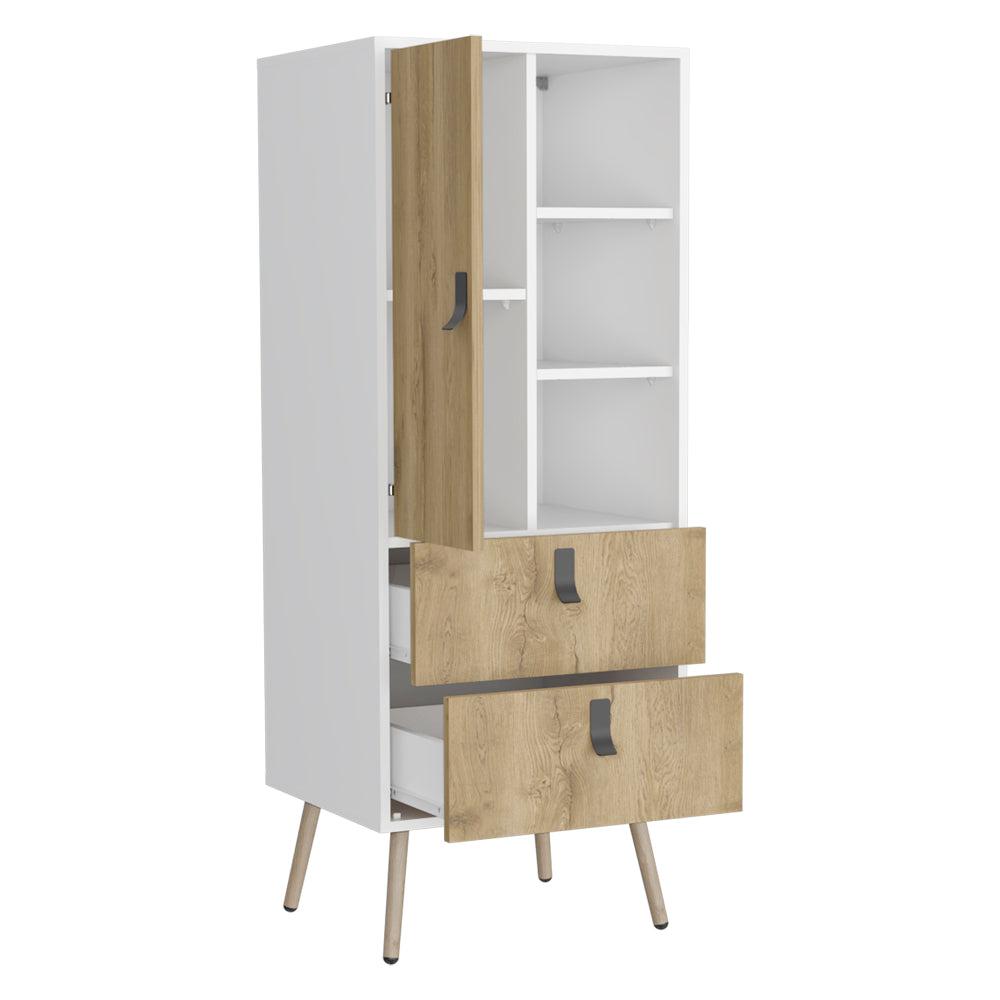 We Have Furniture Tall Dresser Magness, Bedroom, White / Macadamia
