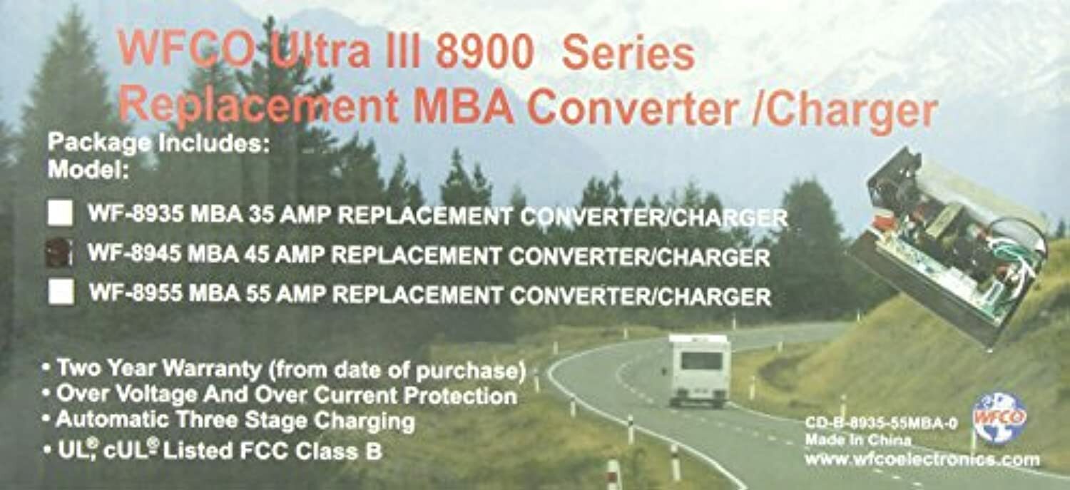 WFCO WF-8945-MBA Main Board Assembly - 45 Amp