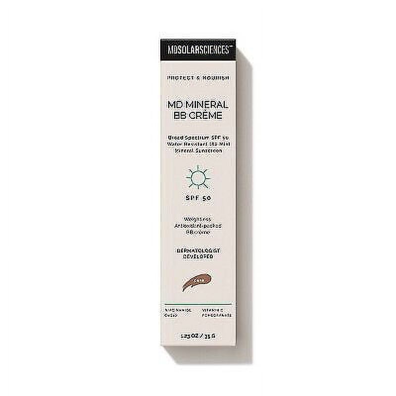 MDSolarSciences MD Mineral BB Cream Broad Spectrum UVA-UVB - Lightweight BB