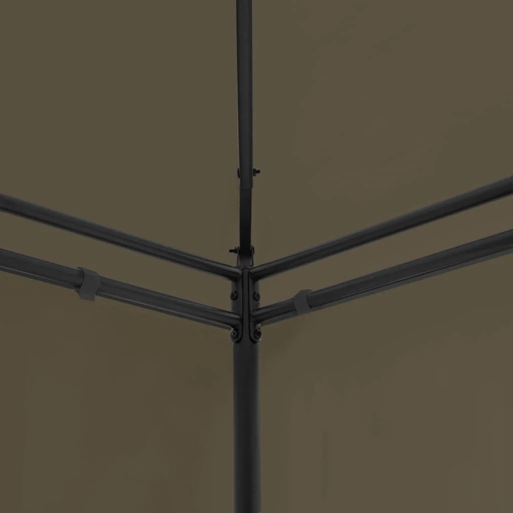 vidaXL Gazebo with Curtains 236.2