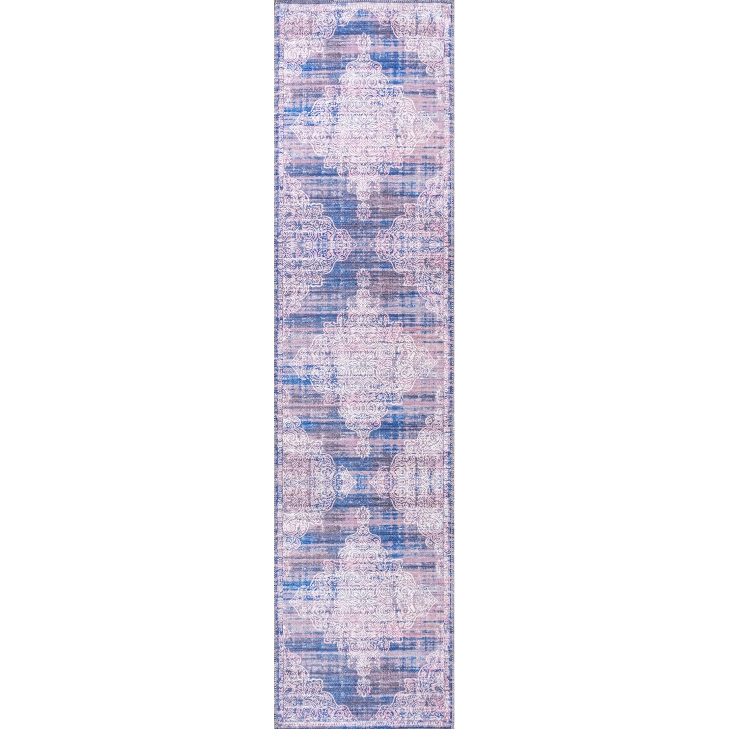 JONATHAN Y JONATHAN  Y Asa Bohemian Medallion Machine Washable Area Rug 2 X 8