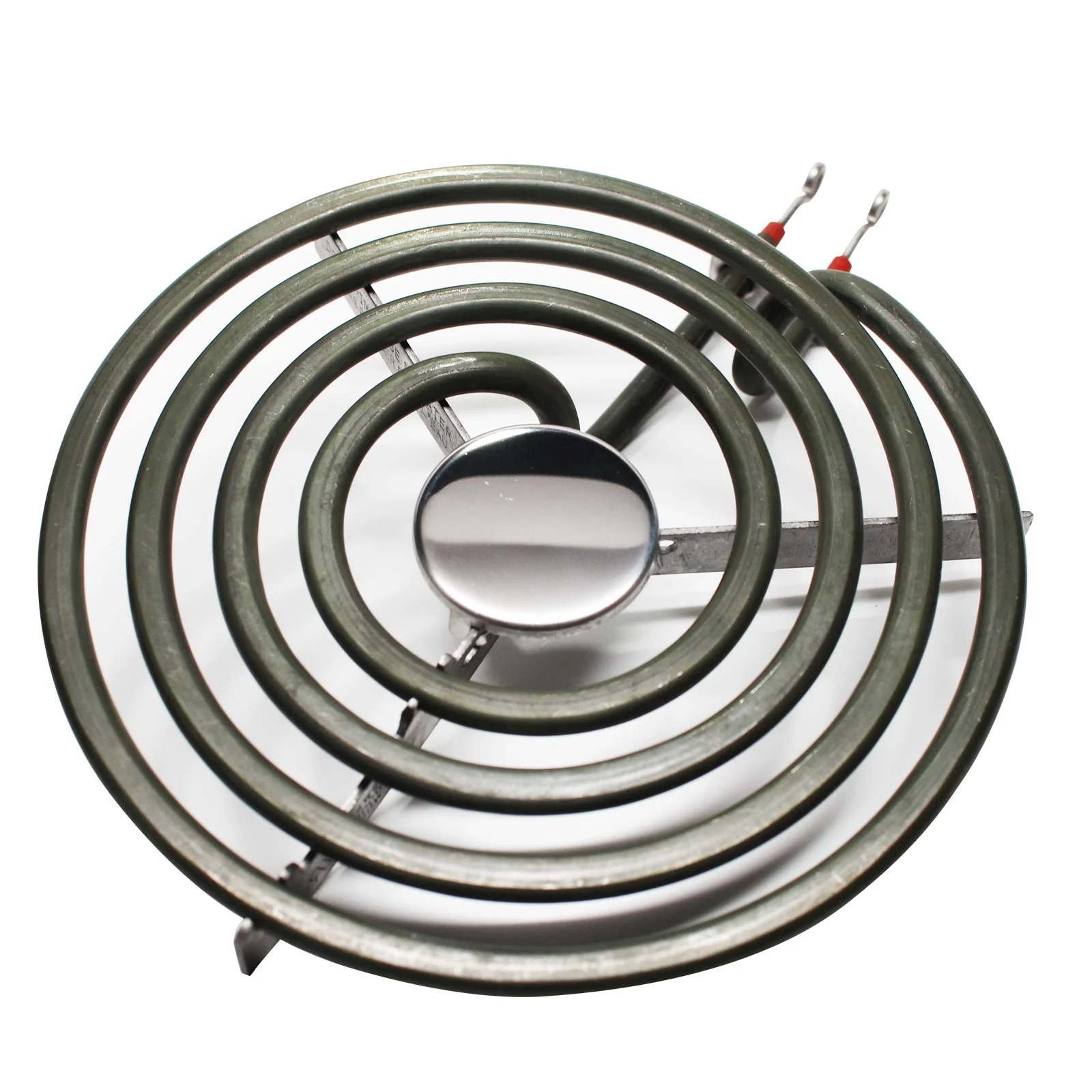 2-Pack Replacement for Whirlpool RF375PCYW2 6 inch 4 Turns Surface Burner Element - Compatible with Whirlpool 660532 Heating Element for Range, Stove & Cooktop