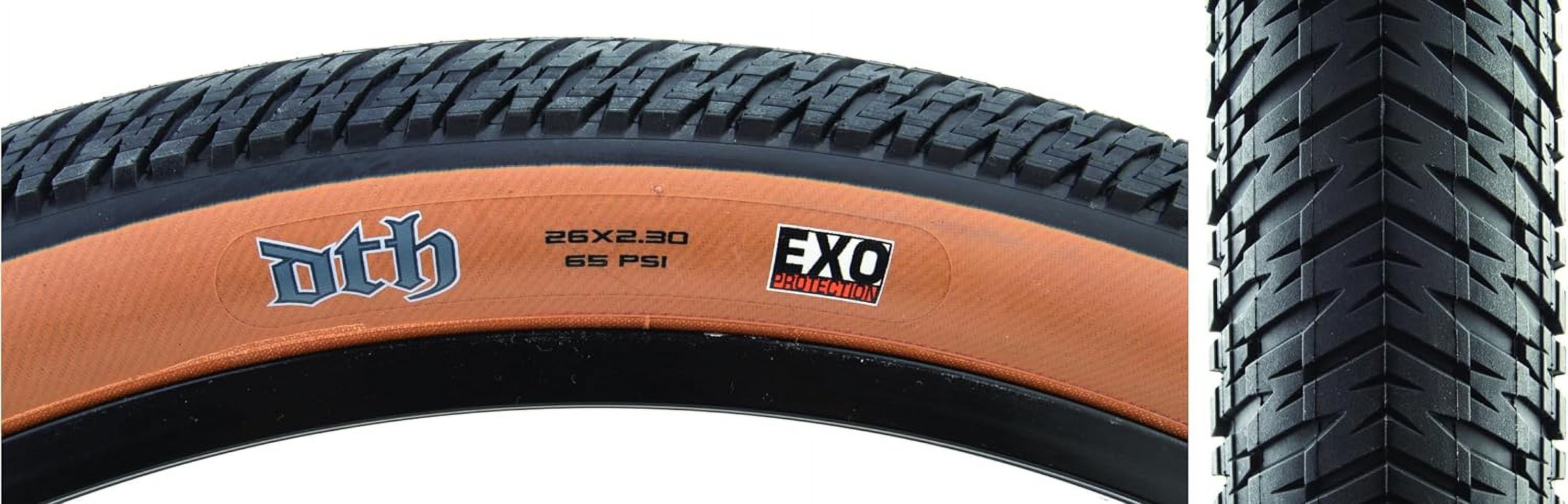 Tires Dth 26 X 2.3 Black/DSK Wire/60 SC/EXO - TB00334500