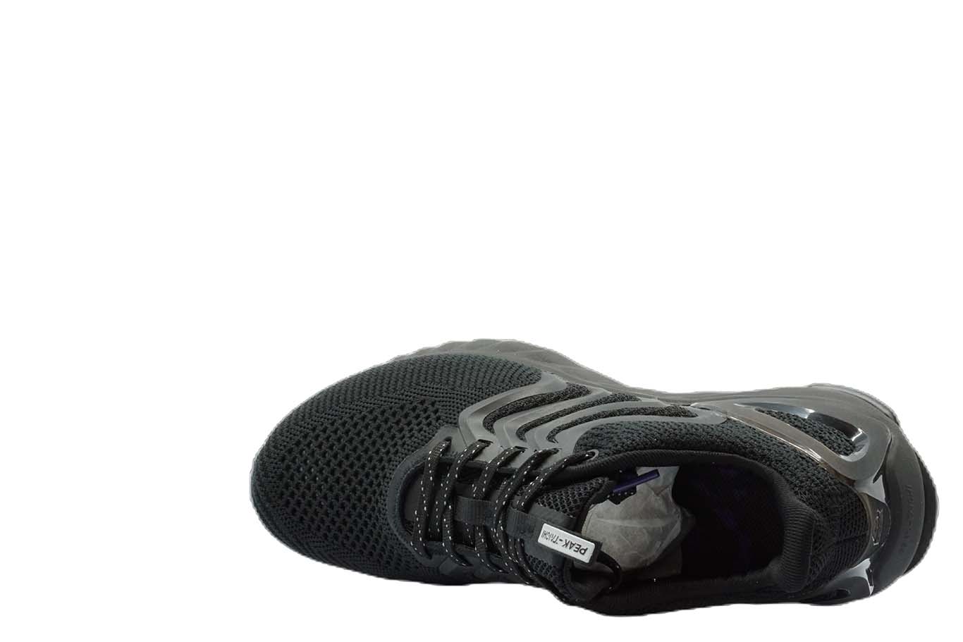 [E92557] Mens Peak Taichi Natural Black Running Shoes - 6