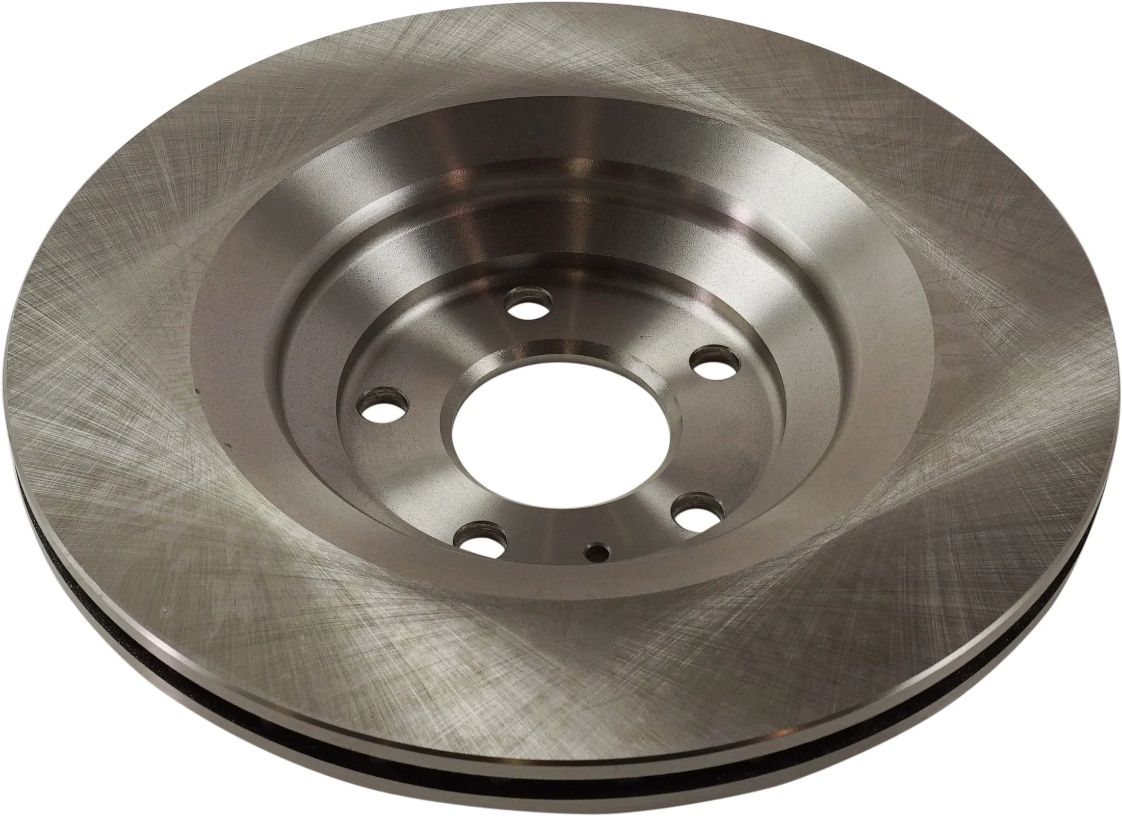 Rear Side Brake Disc Plain Surface Vented 5 Lugs Pro-Line Series fits 2005-2011 Audi A6 Quattro