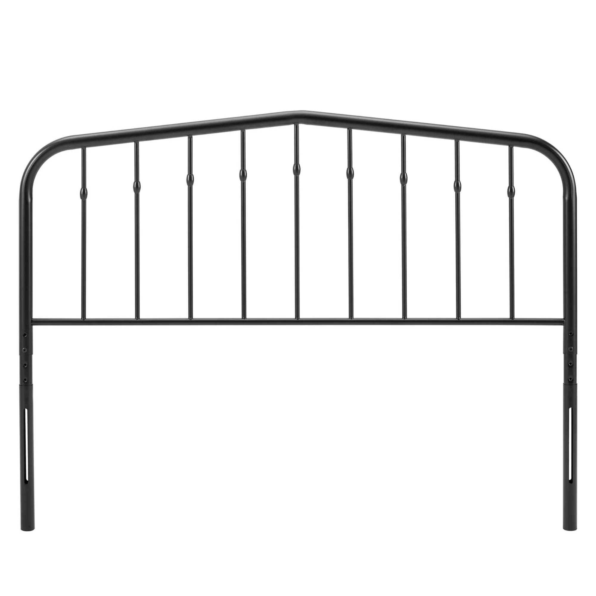 Modway Lennon Full Metal Headboard, Black