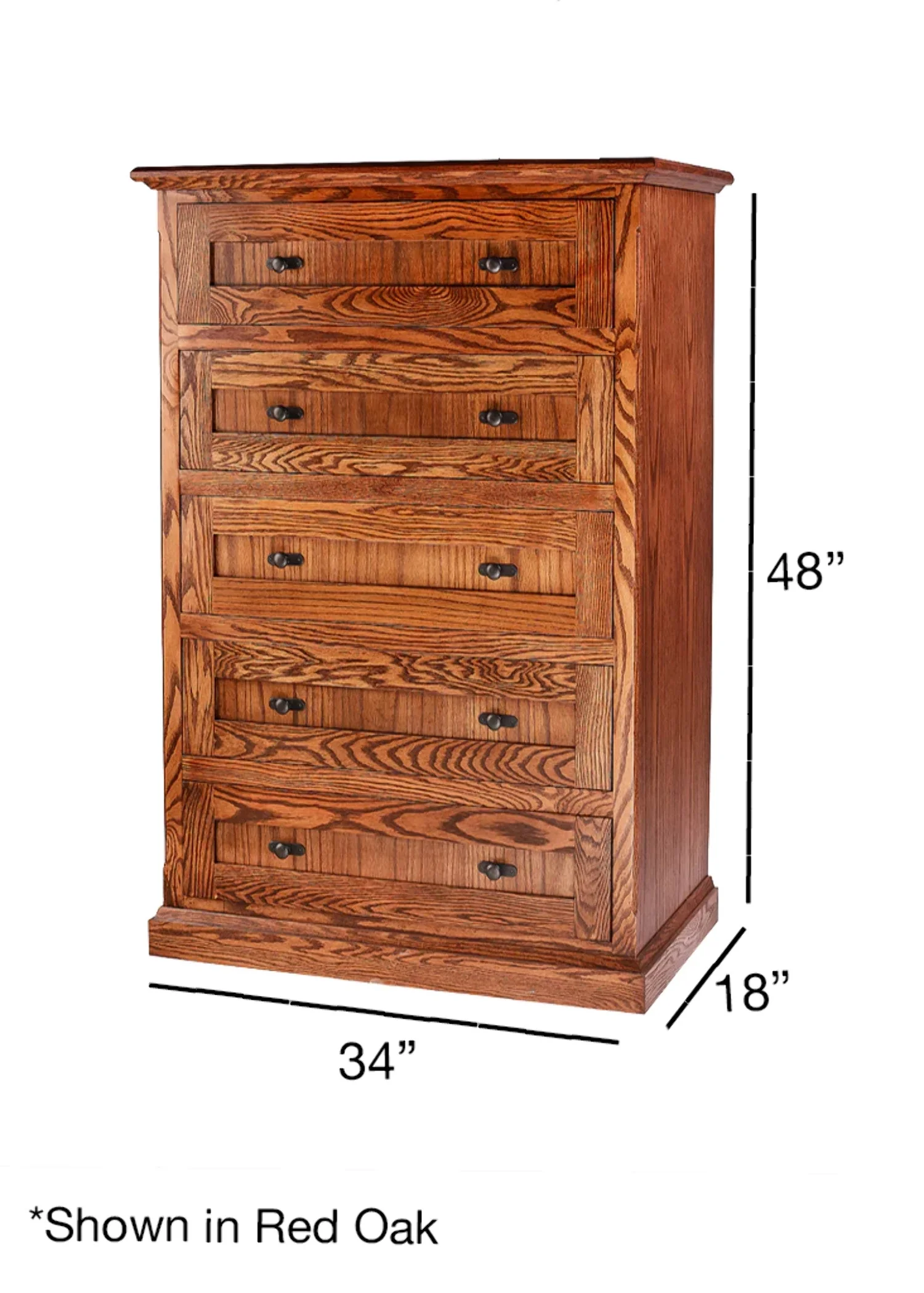 Columbia 5 Drawer Chest