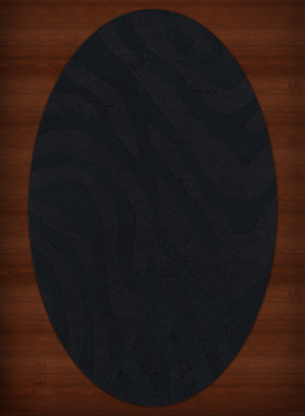 Dalyn Dover Area Rug DV2 Dv2 Black Swirls Lines 3' x 5' Oval