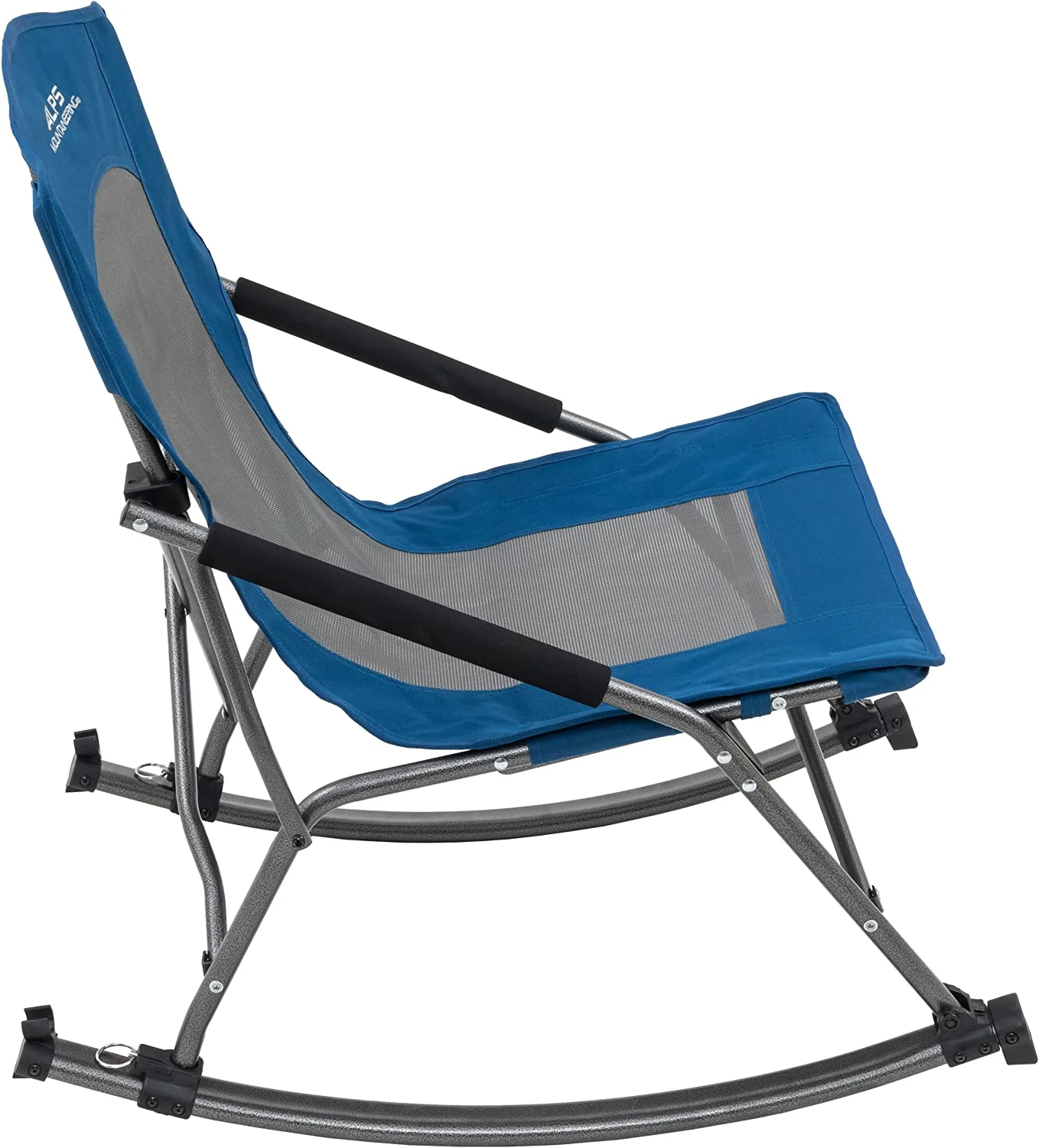 Low Rocker Chair Deep Sea/Charcoal