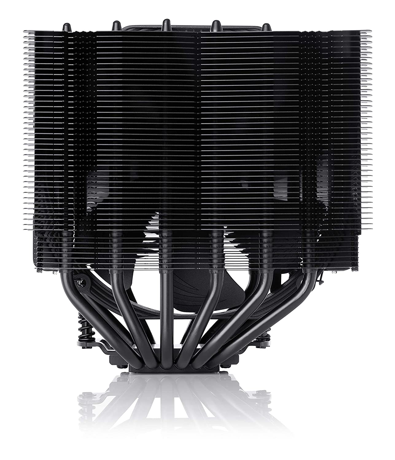 senbaida NH-D15S chromax.Black, Premium Dual-Tower CPU Cooler with NF-A15 PWM 140mm Fan (Black)