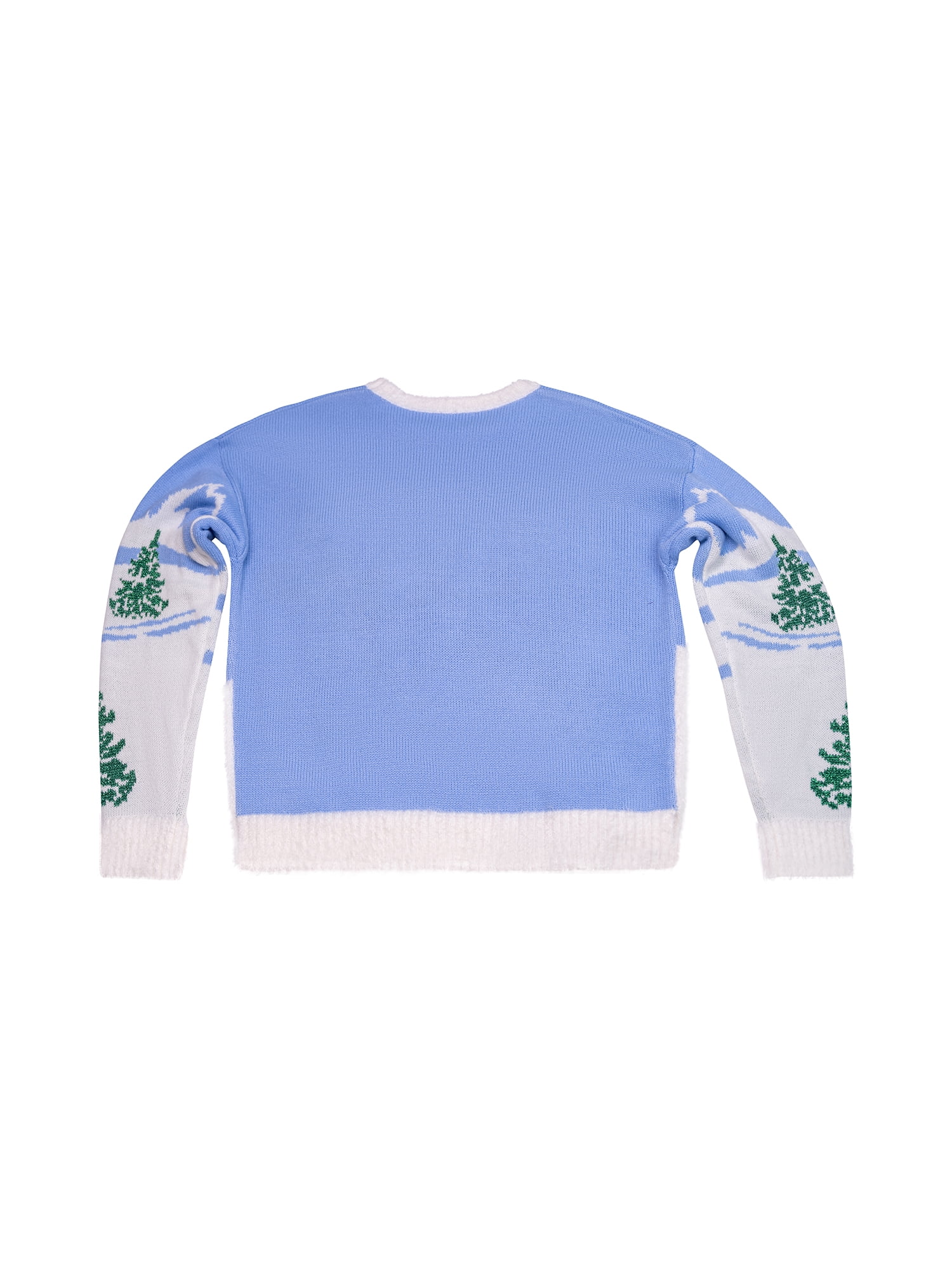 Jollidays Women's Elf & Friends Llama Ugly Christmas Sweater