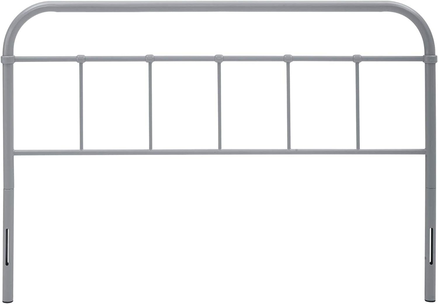 Serena Queen Steel Headboard - Gray