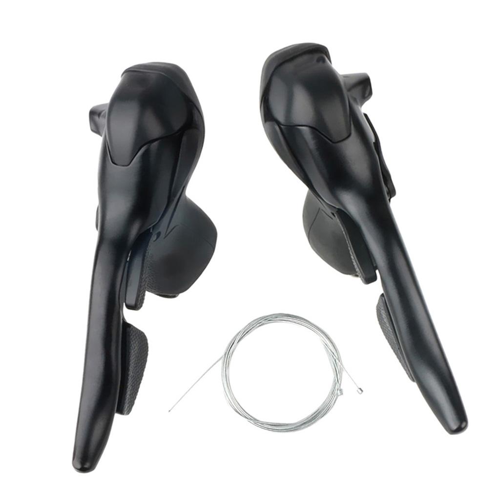 7 ​​Shifter Dual / Lever Road Bike Derailleur Cable - 2x7