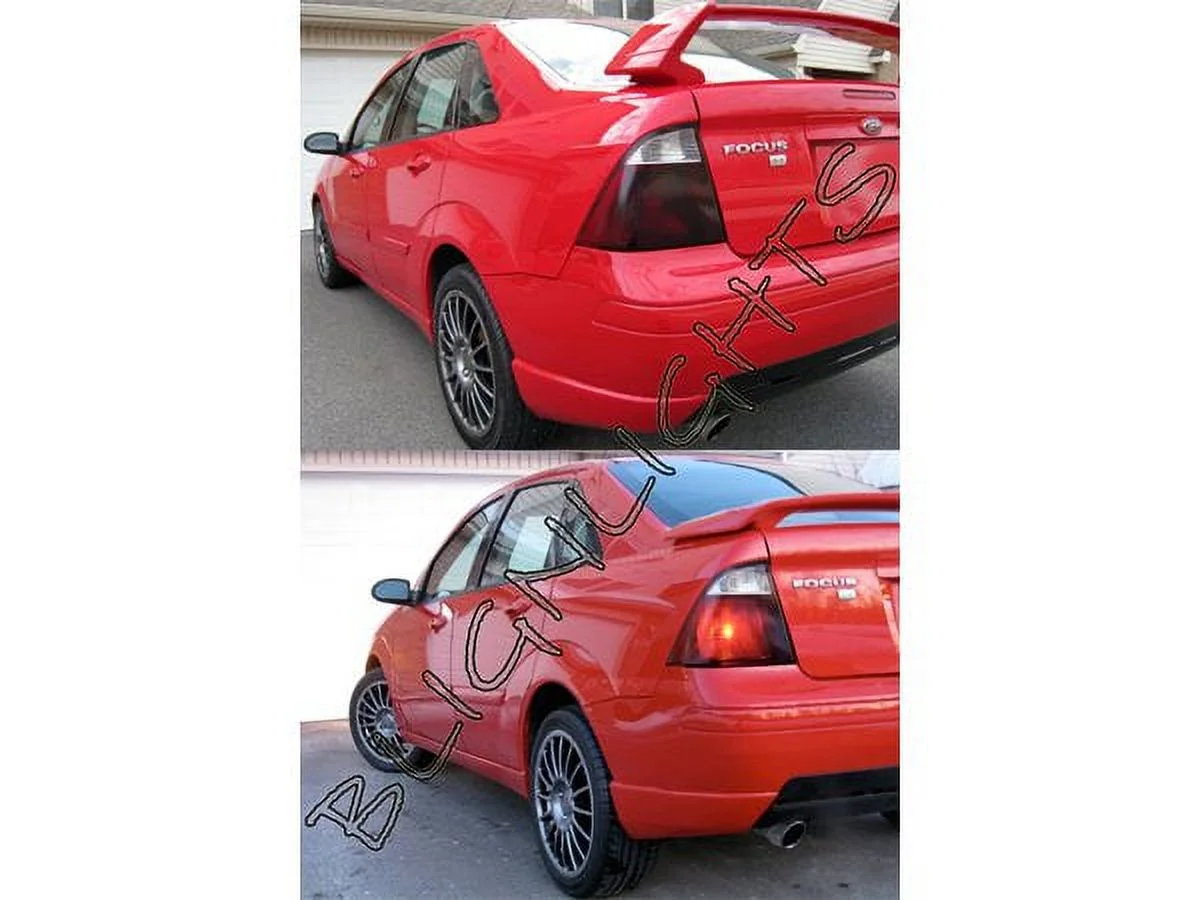 For Peugeot 308 Smoked Tail Lights Lamps Overlays Kit Tinted Protection Film