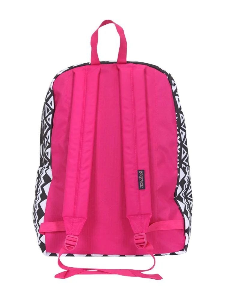 Classic SuperBreak Backpack - Black Geo Graphic
