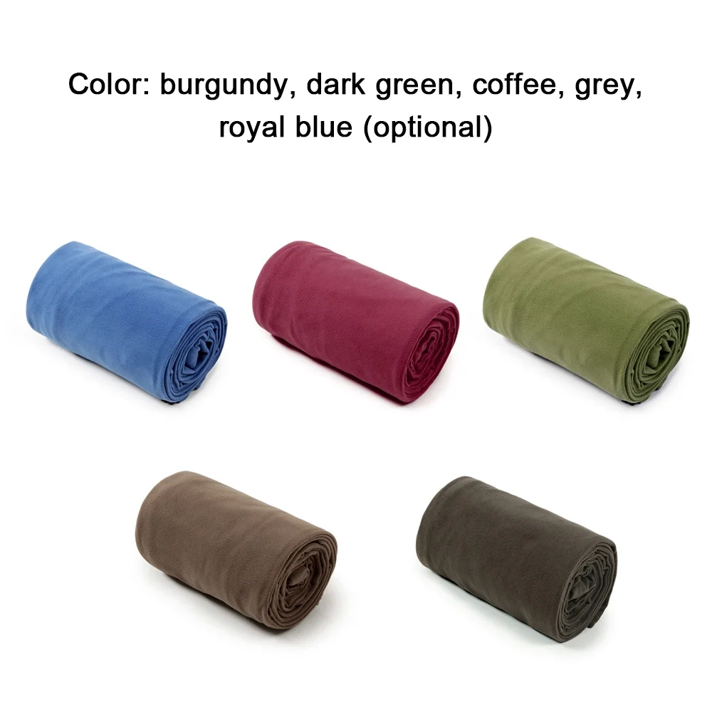 Yabuy Sleeping Bags Portable Emergency Sleeping Bag Light-weight Fleece Sleeping Bag for Camping Travel Hiking