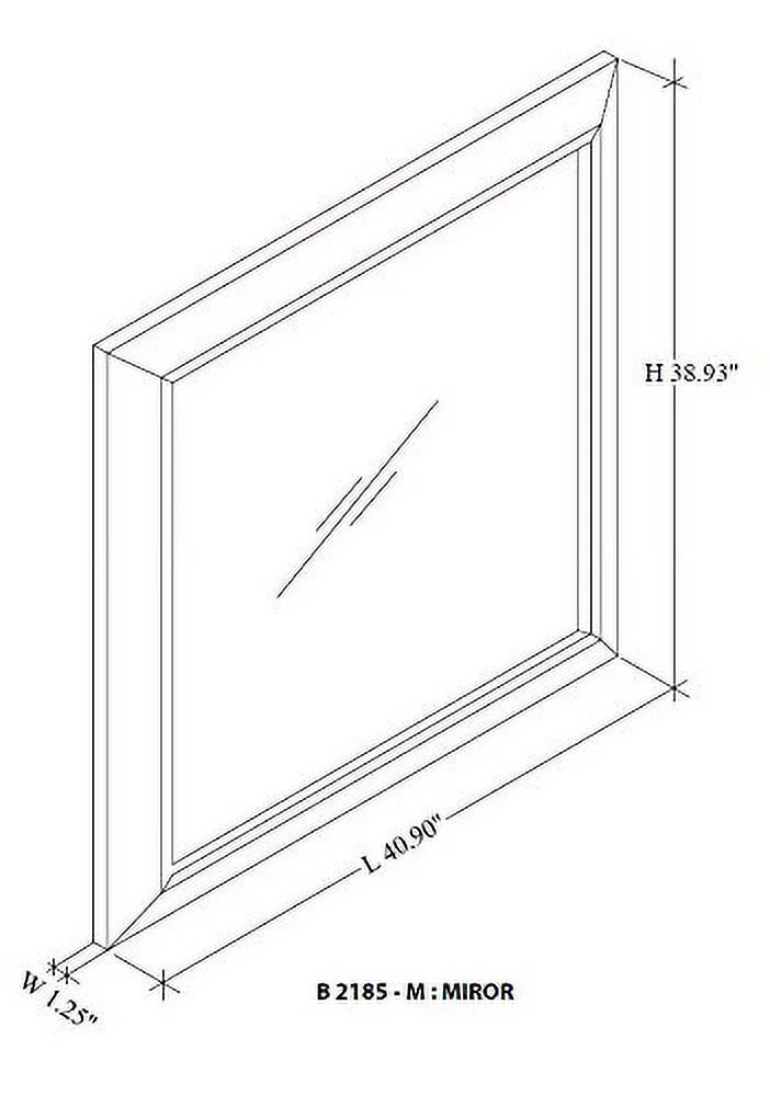 Kings Brand Furniture - 6-Piece Black / Brown Modern King Size Bedroom Furniture Set, Bed, Dresser, Mirror, Chest & 2 Night Stands