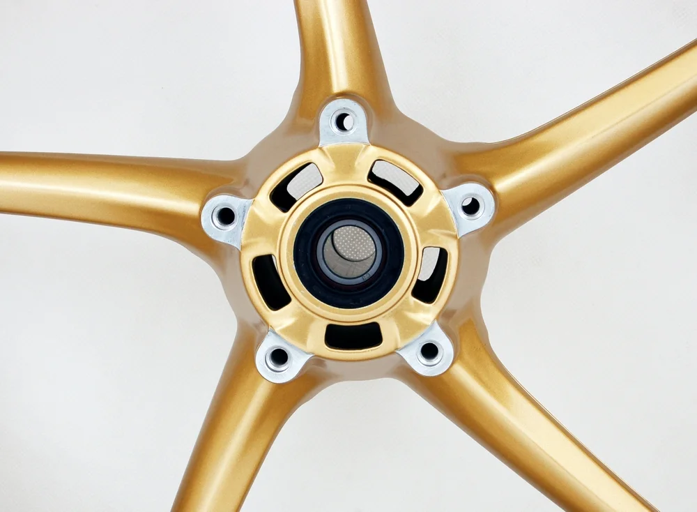 MotorGenic Front Wheel Rim Fit for Triumph Daytona 675/R 2006-2012 2011 2010 2009 2008 2007