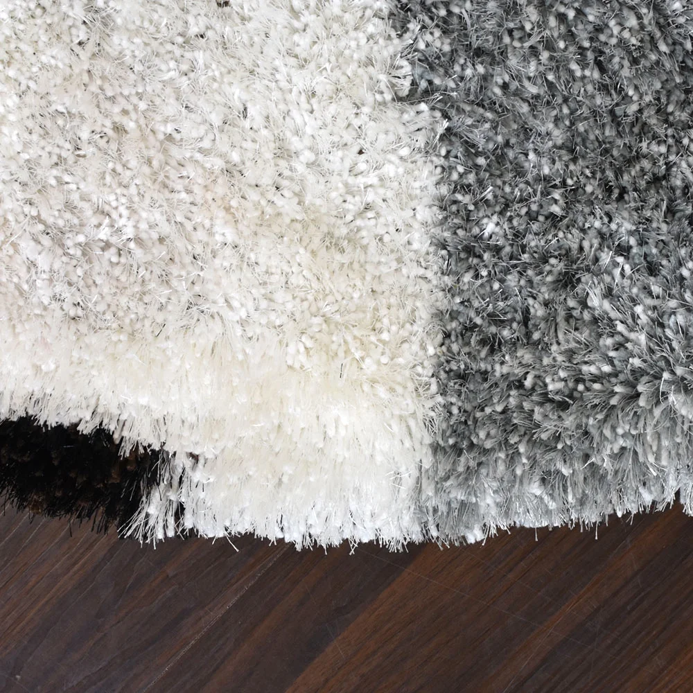 Rugsotic Carpets Hand Tufted Shag, Contemporary Polyester Round Area Rug, Multicolor, 10'x10'