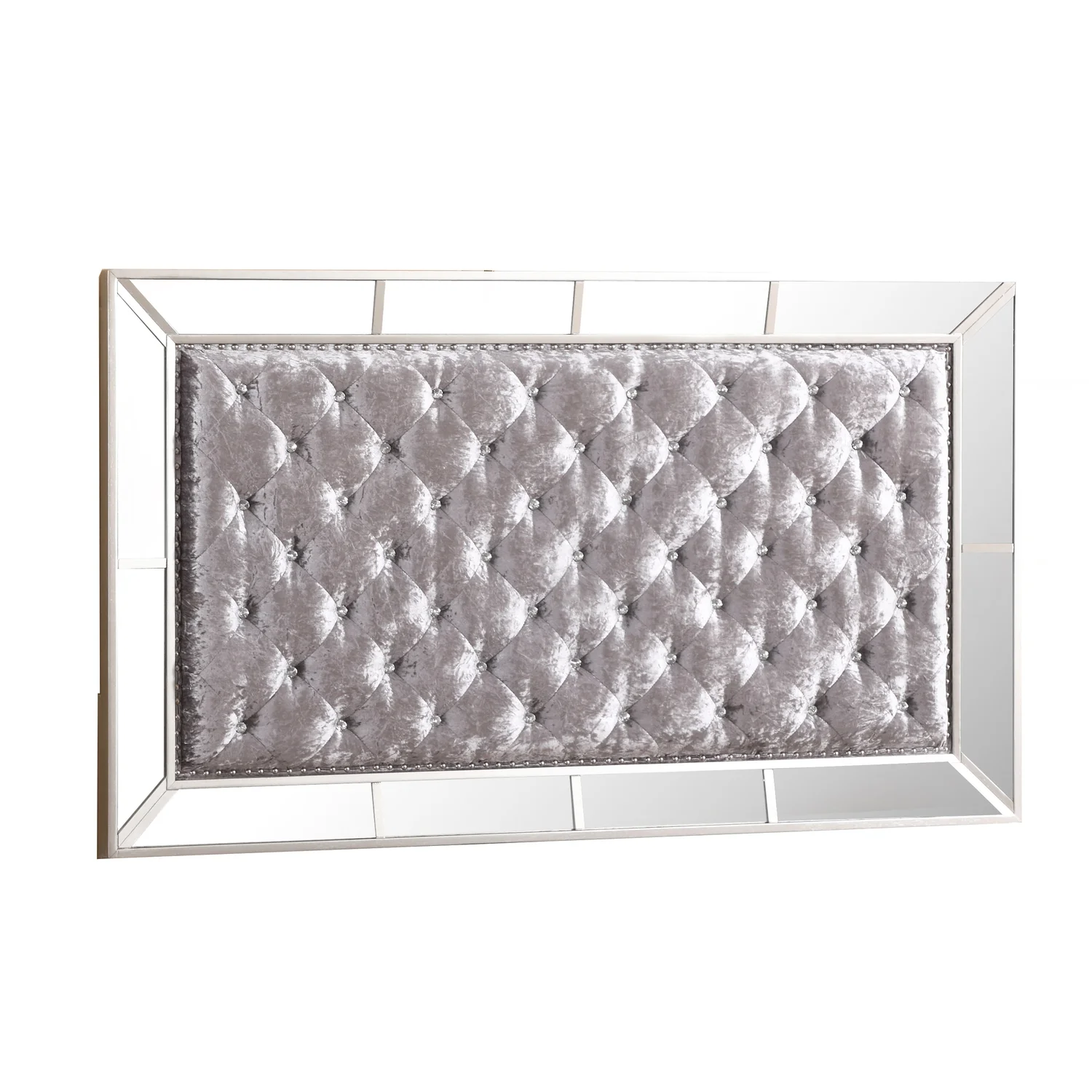 Maykoosh Rustic Refinement G8105A-QB Queen Bed , Silver Champagne