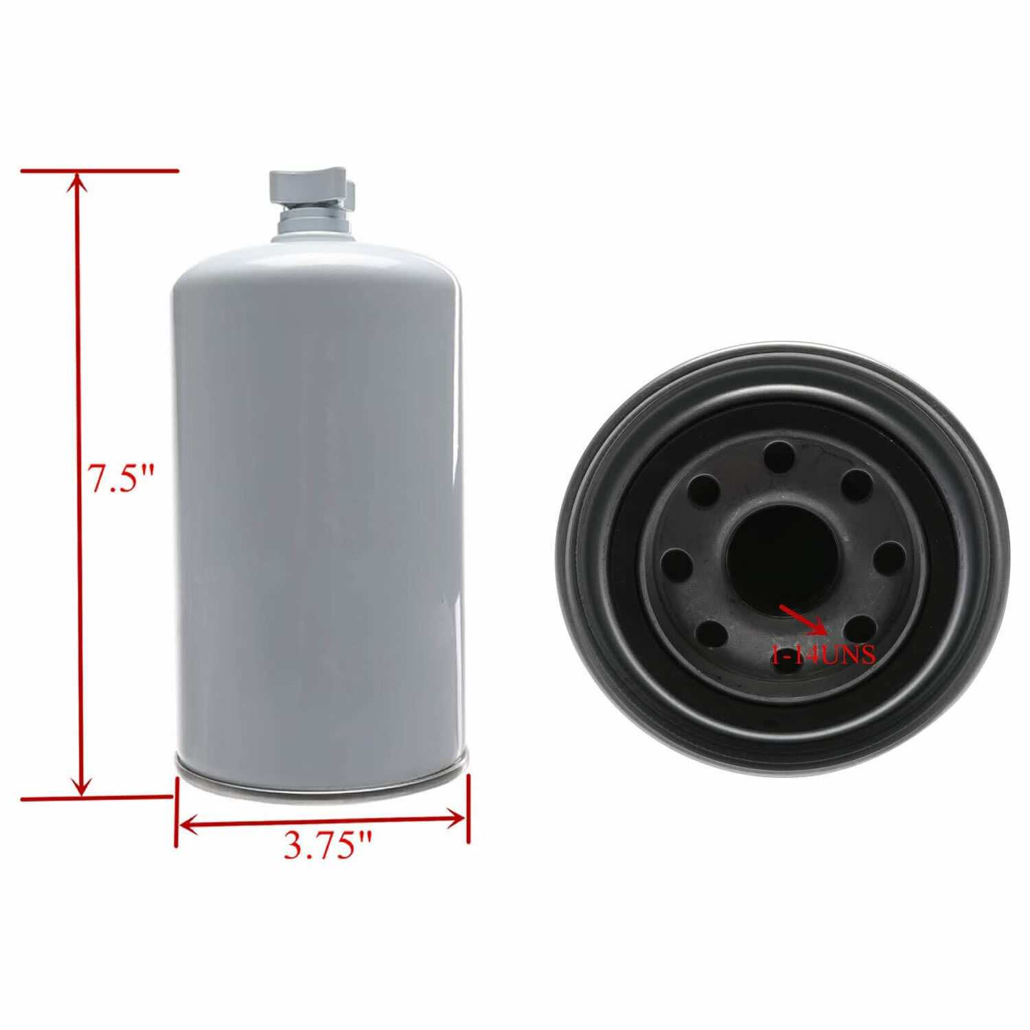 ACA FS1001 Fuel Water Separator Filter for 150 Series Pumps/HD Series Titanium Platinum Series Systems Pump