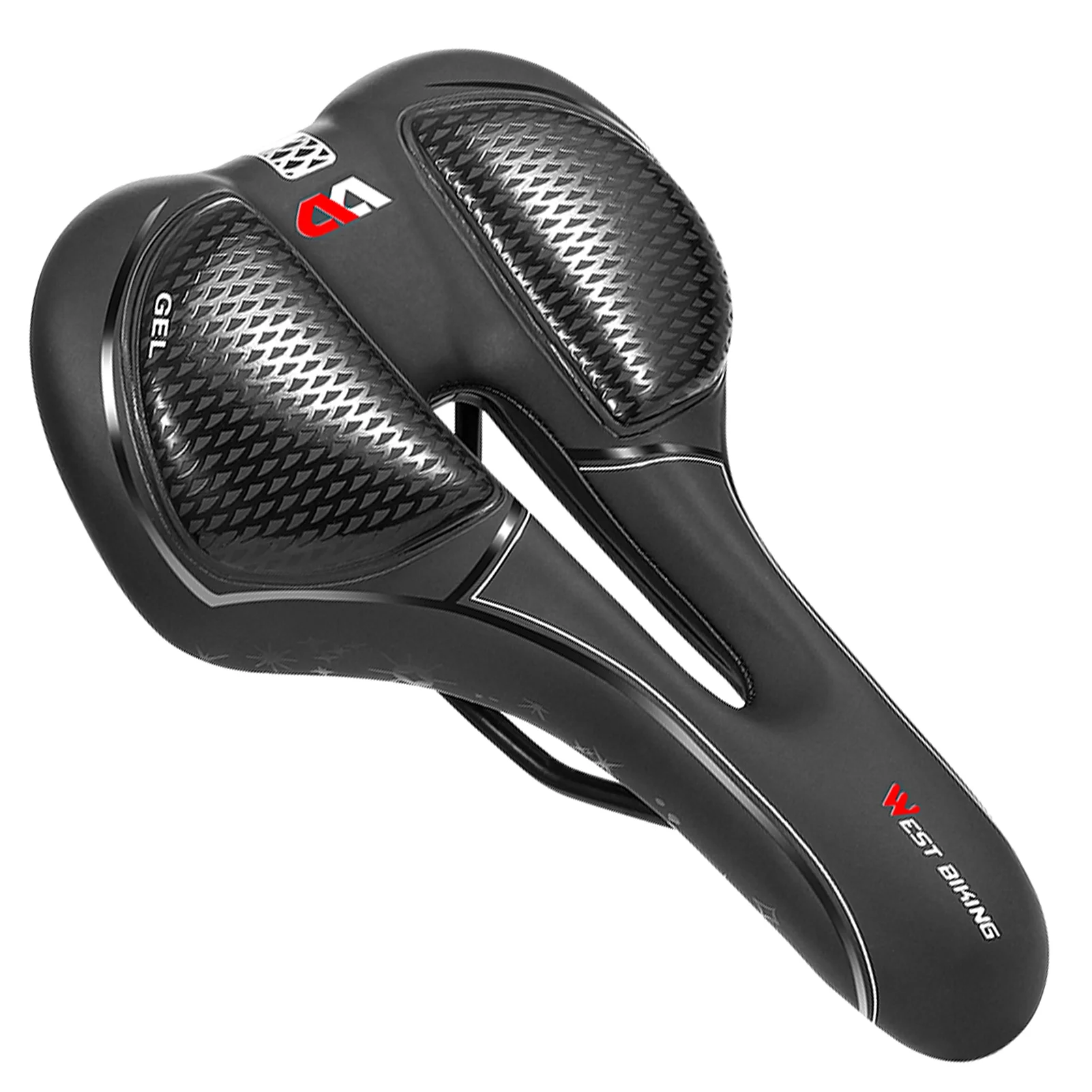 Bike Seat Padded Saddle Cushion for Men Women MTB Mountain Road Bike Cycling