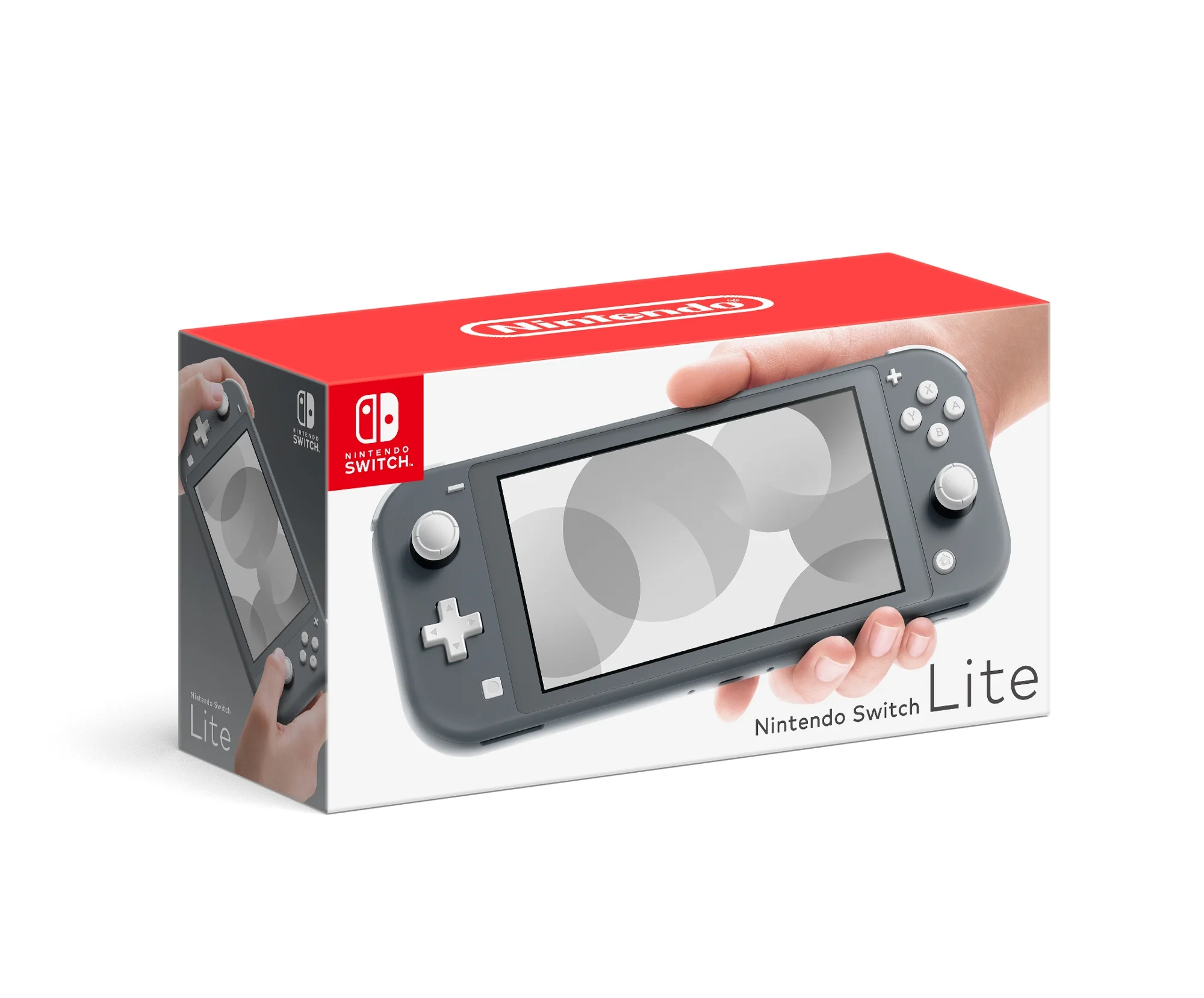 Nintendo Switch Lite Console - Gray - With 128GB Micro SD Card and Adapter