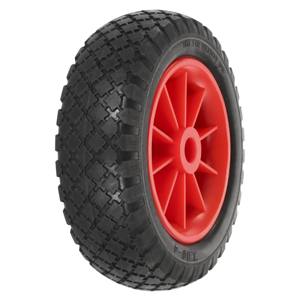 OWSOO 1pc 10'' Solid Tire Wheel for Kayak Canoe Trolley Cart Replacement Tire