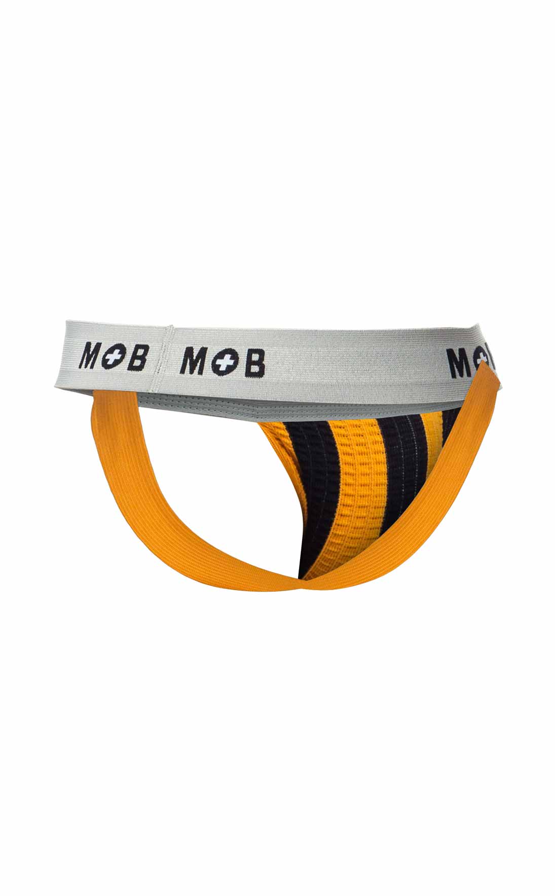 MOB Stripe Classic Jock-Orange-2X-Large
