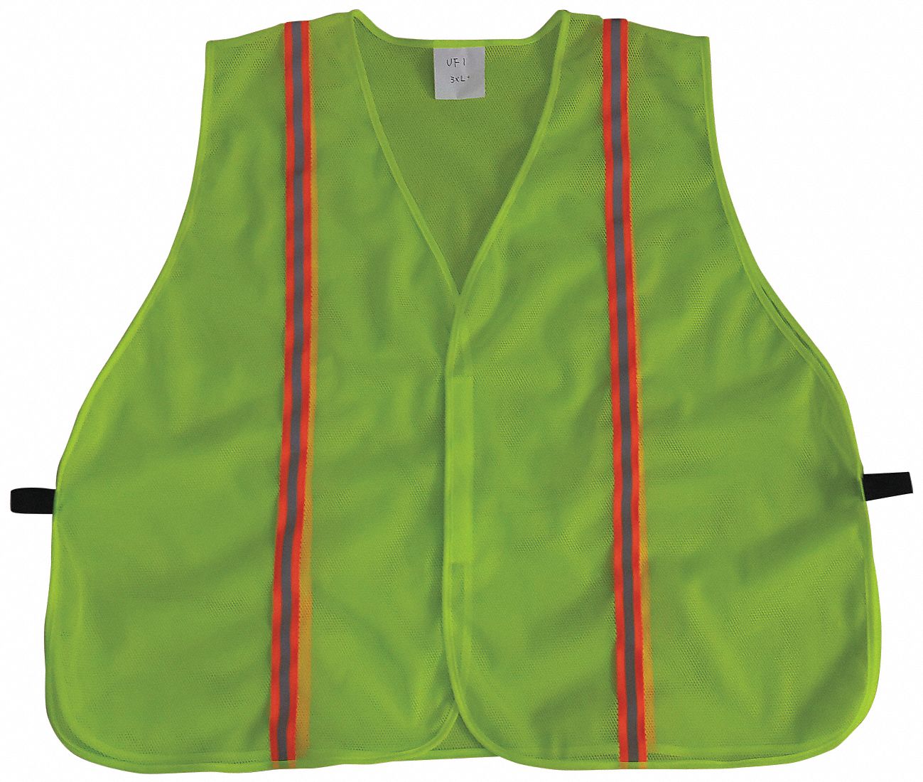 Condor Back Stp Vest, Unrated Yellow/Grn, 3XL  53YL99