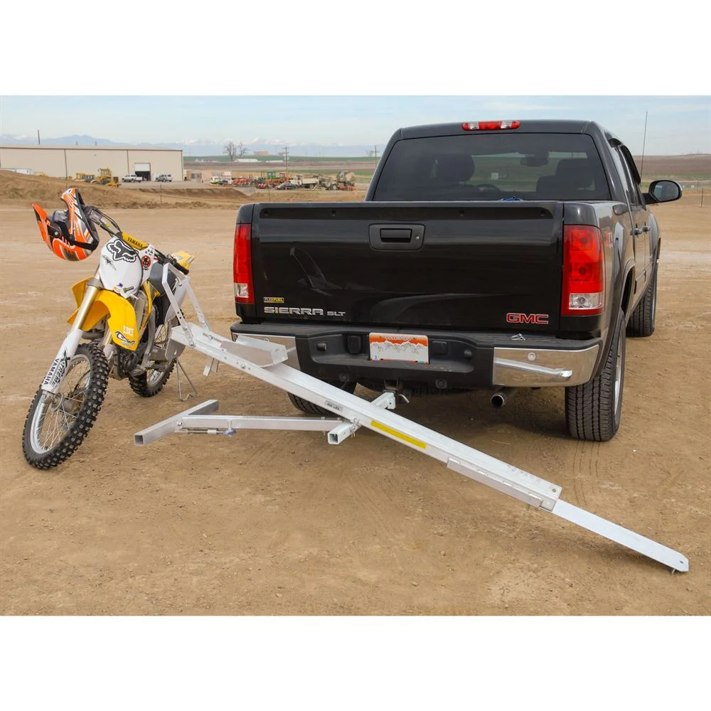 84in Tilt-A-Rack Aluminum Hitch Mounted Carrier by Black Widow